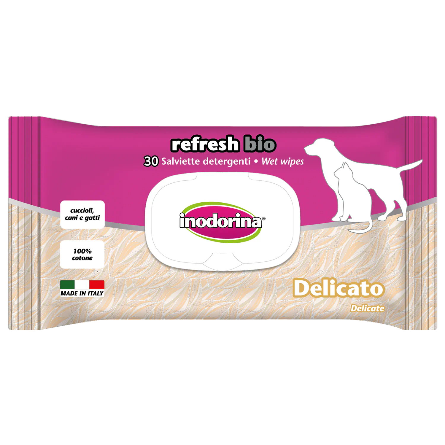 Salviette Detergenti Bio Delicato Inodorina