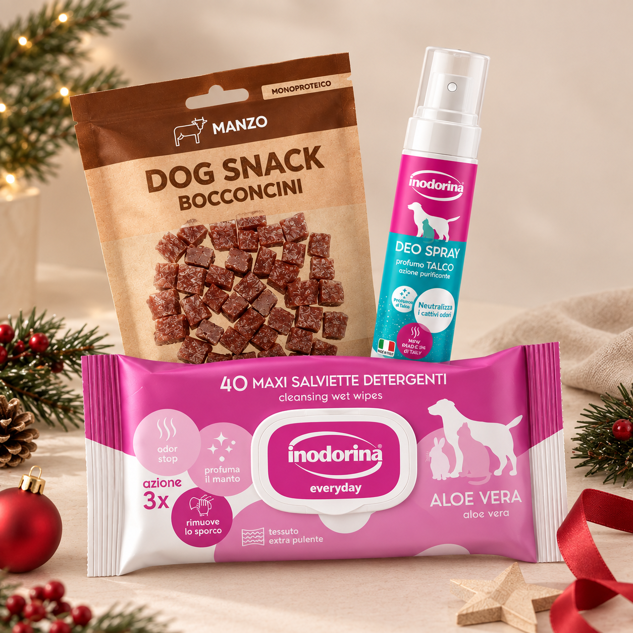 kit natale Cane